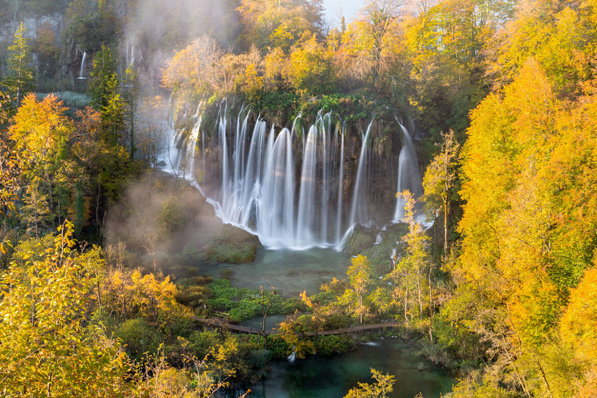 jesen u hravatskoj plitvice