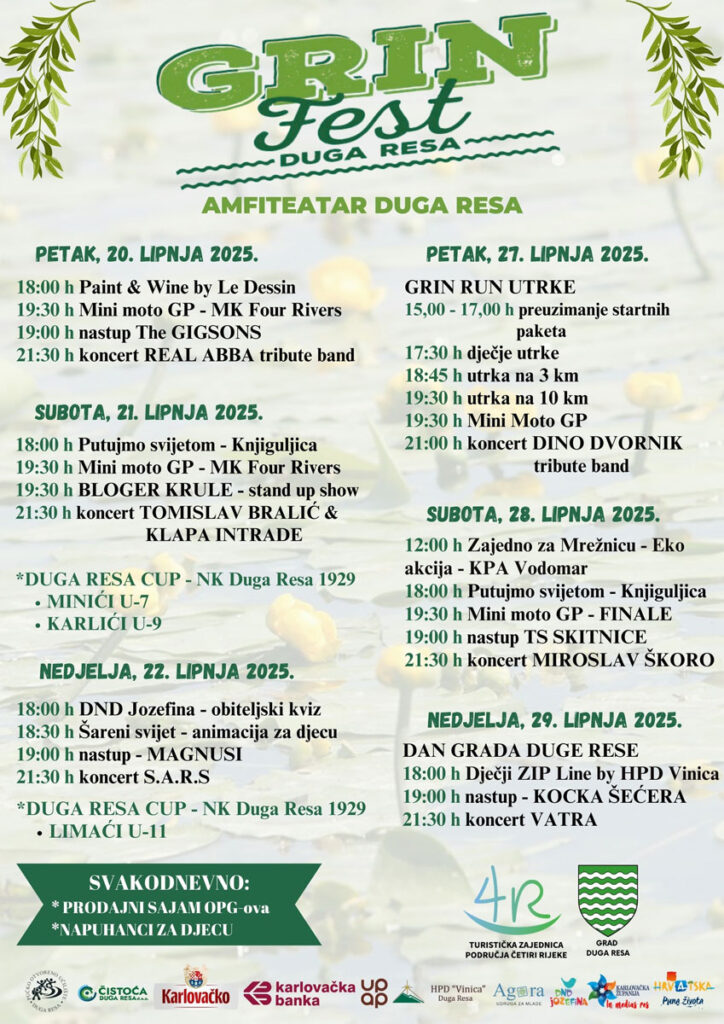 Grin Fest 2025 program