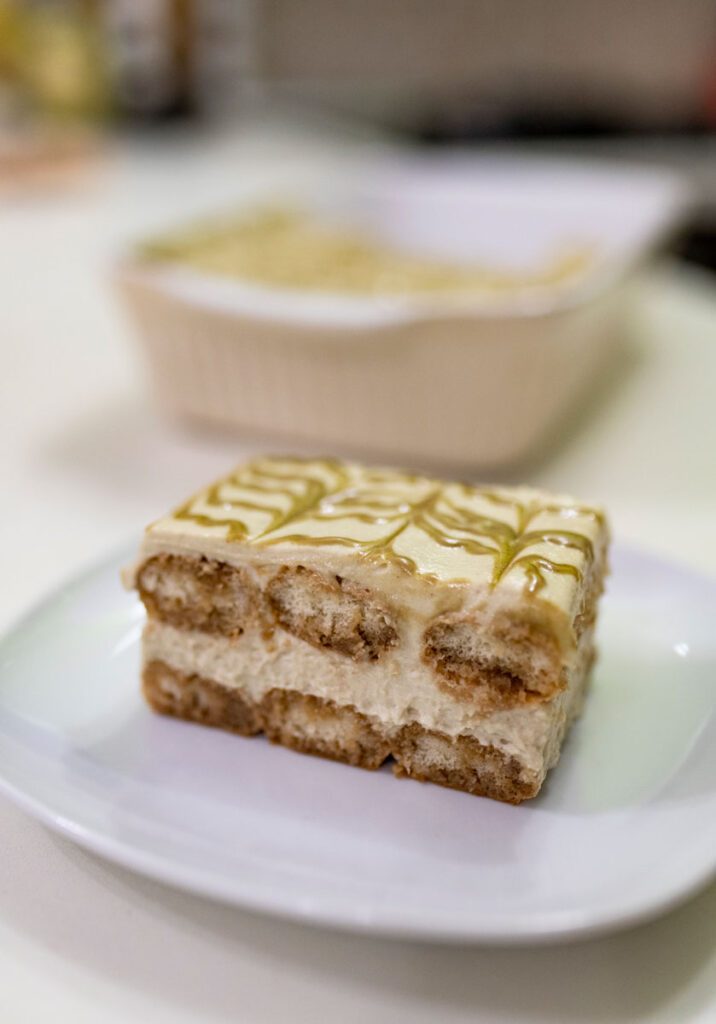 pistacija tiramisu foto