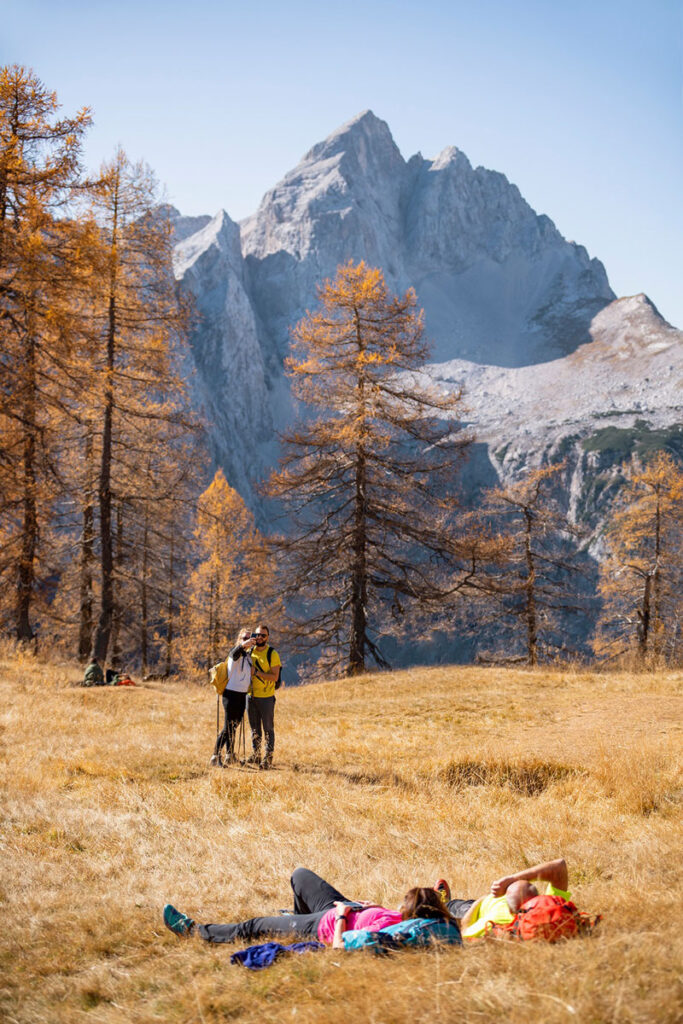 Slemenova špica ariš jesen